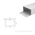 Aluminio de aluminio de alta resistencia Trunking cuadrado 8240 Aluminio